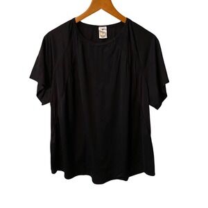 Work It Out Tee Black Women's XXL Athletic Performance‎ T Shirt